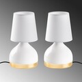 Set de lămpi de masă, Opviq, 892OPV2560, Alb