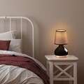Lampa de masa, Opviq, 892OPV2566, Negru/Maro