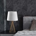Lampa de masa, Opviq, 892OPV2567, Aur/Alb