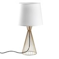 Lampa de masa, Opviq, 892OPV2567, Aur/Alb
