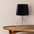 Lampa de masa, Opviq, 892OPV2572, Aur/Negru