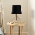 Lampa de masa, Opviq, 892OPV2572, Aur/Negru