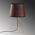 Lampa de masa, Opviq, 892OPV2573, Auriu/Maro