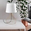 Lampa de masa, Opviq, 892OPV2575, Aur/Alb