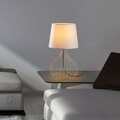 Lampa de masa, Opviq, 892OPV2575, Aur/Alb
