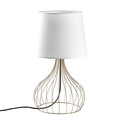 Lampa de masa, Opviq, 892OPV2575, Aur/Alb