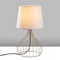 Lampa de masa, Opviq, 892OPV2575, Aur/Alb