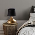 Lampa de masa, Opviq, 892OPV2581, Aur/Negru
