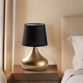 Lampa de masa, Opviq, 892OPV2581, Aur/Negru