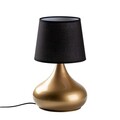 Lampa de masa, Opviq, 892OPV2581, Aur/Negru