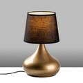 Lampa de masa, Opviq, 892OPV2581, Aur/Negru