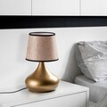 Lampa de masa, Opviq, 892OPV2583, Aur / Bej