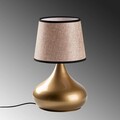 Lampa de masa, Opviq, 892OPV2583, Aur / Bej