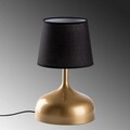Lampa de masa, Opviq, 892OPV2585, Aur/Negru