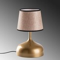Lampa de masa, Opviq, 892OPV2587, Aur / Bej