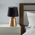 Lampa de masa, Opviq, 892OPV2589, Aur/Negru