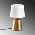 Lampa de masa, Opviq, 892OPV2592, Aur/Alb