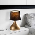 Lampa de masa, Opviq, 892OPV2593, Aur/Negru