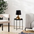 Lampa de masa, Opviq, 892OPV2593, Aur/Negru