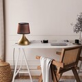 Lampa de masa, Opviq, 892OPV2594, Auriu/Maro