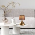 Lampa de masa, Opviq, 892OPV2594, Auriu/Maro