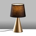 Lampa de masa, Opviq, 892OPV2597, Aur/Negru