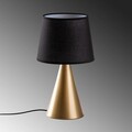 Lampa de masa, Opviq, 892OPV2597, Aur/Negru