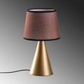 Lampa de masa, Opviq, 892OPV2598, Auriu/Maro