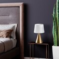 Lampa de masa, Opviq, 892OPV2600, Aur/Alb