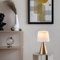 Lampa de masa, Opviq, 892OPV2600, Aur/Alb