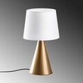 Lampa de masa, Opviq, 892OPV2600, Aur/Alb
