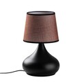 Lampa de masa, Opviq, 892OPV2602, Negru/Maro