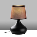 Lampa de masa, Opviq, 892OPV2602, Negru/Maro