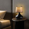 Lampa de masa, Opviq, 892OPV2603, Negru/Bej