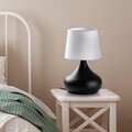 Lampa de masa, Opviq, 892OPV2604, Alb/Negru