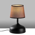Lampa de masa, Opviq, 892OPV2606, Negru/Maro