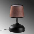 Lampa de masa, Opviq, 892OPV2606, Negru/Maro