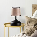Lampa de masa, Opviq, 892OPV2607, Negru/Bej