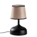 Lampa de masa, Opviq, 892OPV2607, Negru/Bej