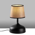 Lampa de masa, Opviq, 892OPV2607, Negru/Bej