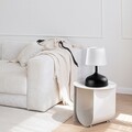 Lampa de masa, Opviq, 892OPV2608, Alb/Negru