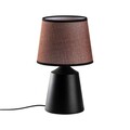 Lampa de masa, Opviq, 892OPV2610, Negru/Maro