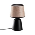 Lampa de masa, Opviq, 892OPV2611, Negru/Bej