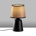Lampa de masa, Opviq, 892OPV2611, Negru/Bej