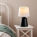 Lampa de masa, Opviq, 892OPV2612, Alb/Negru