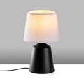 Lampa de masa, Opviq, 892OPV2612, Alb/Negru
