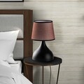 Lampa de masa, Opviq, 892OPV2614, Negru/Maro