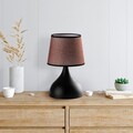 Lampa de masa, Opviq, 892OPV2614, Negru/Maro
