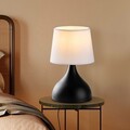Lampa de masa, Opviq, 892OPV2616, Alb/Negru