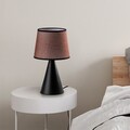 Lampa de masa, Opviq, 892OPV2618, Negru/Maro